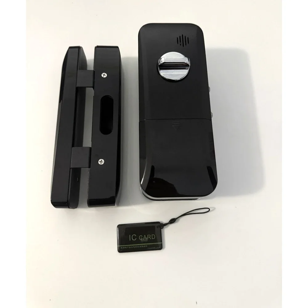 Glass Door Lock Intelligent Fingerprint, Password, Digital Card, Smart Door